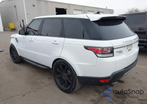 2016 Land Rover Range Rover Sport 3.0L V6 Supercharged Hse z USA, uszkodzony, nr VIN SALWR2PF0GA587867